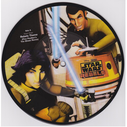 Kevin Kiner Star Wars Rebels Theme USED VINYL 7INCH 45 RPM LIMITED EDITION NUMBERED PICTURE DISC