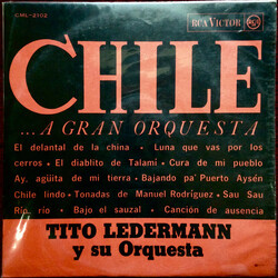 Tito Ledermann Y Su Orquesta Chile A Gran Orquesta Vinyl LP USED