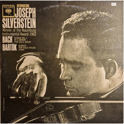 Joseph Silverstein / Johann Sebastian Bach / Béla Bartók Introducing Joseph Silverstein Vinyl LP USED