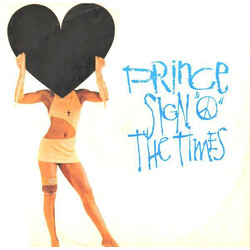 Prince Sign "O" The Times USED VINYL 12INCH 45 RPM SINGLE STEREO