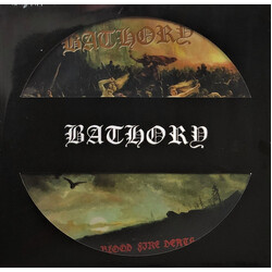 Bathory Blood Fire Death Vinyl LP USED