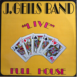The J. Geils Band "Live" Full House Vinyl LP USED