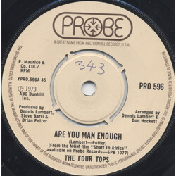 Four Tops Are You Man Enough USED VINYL 7INCH SINGLE