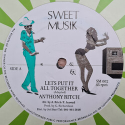 Anthony Ritch Lets Put It All Together Vinyl 12" USED
