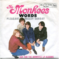 The Monkees Pleasant Valley Sunday USED VINYL 7INCH 45 RPM SINGLE