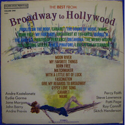 Various The Best From Broadway To Hollywood Vinyl LP USED