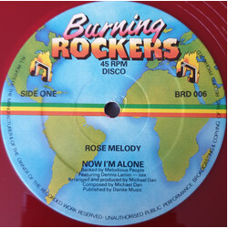 Rose Melody Now I'm Alone Vinyl 12" USED