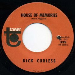 Dick Curless House Of Memories / (Standing) On The Outside Looking In USED VINYL 7INCH 45 RPM SINGLE MONO