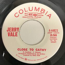 Jerry Vale Close To Cathy / Fa, Fa, Fa (Live For Today) USED VINYL 7INCH 45 RPM PROMO