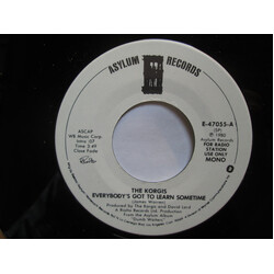 The Korgis Everybody's Got To Learn Sometime USED VINYL 7INCH PROMO STEREO MONO