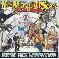 North Mississippi Allstars Electric Blue Watermelon Vinyl LP USED