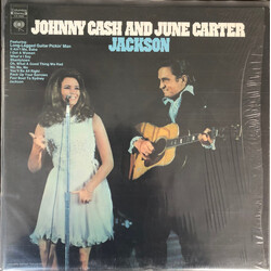 Johnny Cash & June Carter Cash Jackson Vinyl LP USED