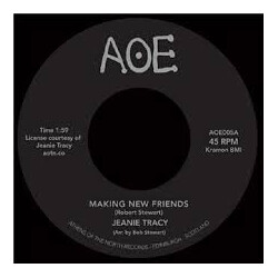 Jeanie Tracy Making New Friends USED VINYL 7INCH 45 RPM SINGLE REISSUE