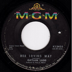 Gaylan Ladd Her Loving Way / Think About Me USED VINYL 7INCH SINGLE