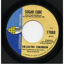 The Electric Tomorrow Sugar Cube USED VINYL 7INCH 45 RPM SINGLE PROMO
