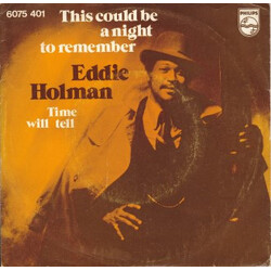 Eddie Holman This Will Be A Night To Remember USED VINYL 7INCH 45 RPM SINGLE