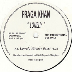 Praga Khan Lonely Vinyl 12" USED