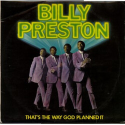 Billy Preston That's The Way God Planned It Vinyl LP USED