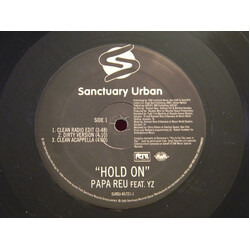 Papa Reu / YZ / Gemini (77) Hold On USED VINYL 12INCH 33 S RPM