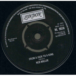 Ned Miller From A Jack To A King USED VINYL 7INCH 45 RPM REPRESS