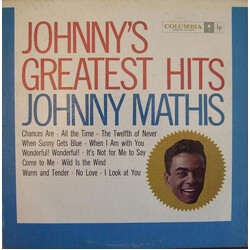 Johnny Mathis Johnny's Greatest Hits Vinyl LP USED