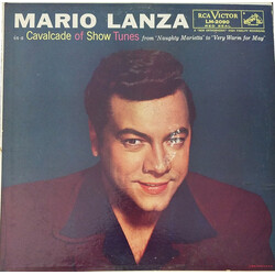 Mario Lanza Cavalcade Of Show Tunes Vinyl LP USED