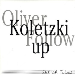 Oliver Koletzki Follow Up USED VINYL 12INCH 45 RPM