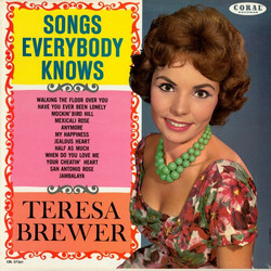 Teresa Brewer Songs Everybody Knows Vinyl LP USED