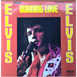 Elvis Presley Burning Love Vinyl LP USED