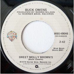 Buck Owens Sweet Molly Brown's USED VINYL 7INCH 45 RPM SINGLE