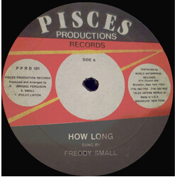 Freddy Small How Long Vinyl 12" USED