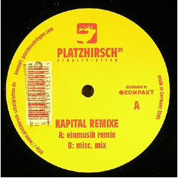 Rocco Branco Kapital Remixe USED VINYL 12INCH STEREO