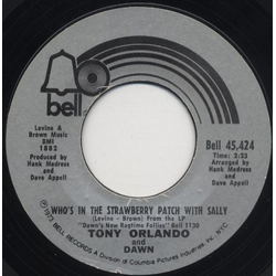 Tony Orlando / Dawn (5) Whos In The Strawberry Patch With Sally / Ukulele Man Vinyl 7" USED