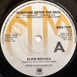 Elkie Brooks Sunshine After The Rain USED VINYL 7INCH 45 RPM SINGLE