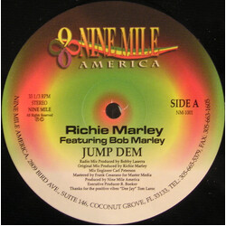 Richie Marley / Bob Marley Jump Dem USED VINYL 12INCH 33 S RPM
