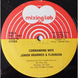 Junior Brammer / Flourgon / Papa Beeto / Steve Knight (8) Commanding Wife / New Girl Fe Love Vinyl 12" USED