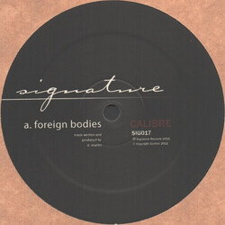 Calibre Foreign Bodies / Ugly Duckling USED VINYL 12INCH 45 RPM REPRESS