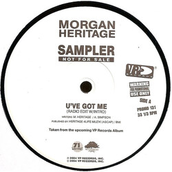 Morgan Heritage U've Got Me USED VINYL 12INCH PROMO 33 S RPM