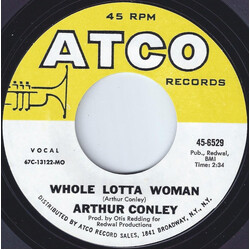 Arthur Conley Whole Lotta Woman / Love Comes And Goes USED VINYL 7INCH 45 RPM SINGLE
