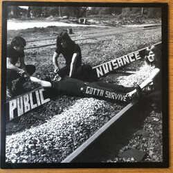 Public Nuisance (2) Gotta Survive Vinyl LP USED