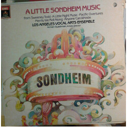 Los Angeles Vocal Arts Ensemble A Little Sondheim Music Vinyl LP USED