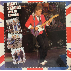 Ricky Skaggs Live In London Vinyl LP USED