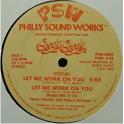 Goody Goody Let Me Work On You VINYL 12" USED