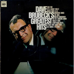 Dave Brubeck Dave Brubeck's Greatest Hits Vinyl LP USED