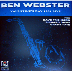 Ben Webster Valentine's Day 1964 Live Vinyl LP USED