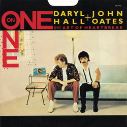 Daryl Hall & John Oates One On One Vinyl 7" USED