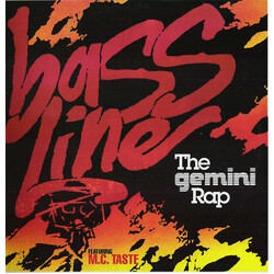 Mickey Oliver / M.C. Taste Bass Line (The Gemini Rap) USED VINYL 12INCH 33 S RPM