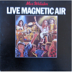 Max Webster Live Magnetic Air Vinyl LP USED