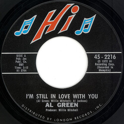 Al Green I'm Still In Love With You / Old Time Lovin' USED VINYL 7INCH 45 RPM SINGLE STYRENE