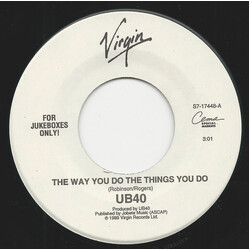 UB40 The Way You Do The Things You Do USED VINYL 7INCH 45 RPM SINGLE JUKEBOX